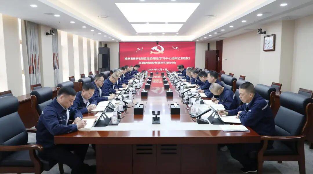 榆林新材料集团党委召开理论学习中心组树立和践行正确政绩观专题学习研讨会 